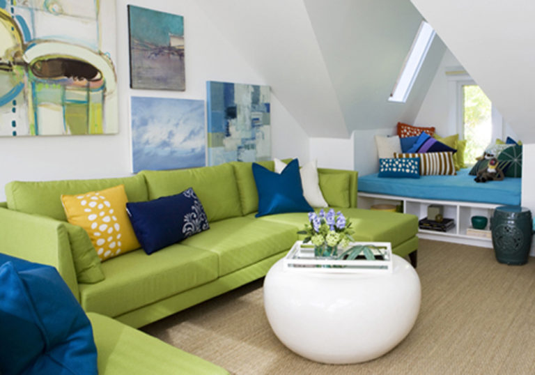 Green Living Room