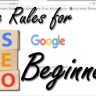 Basic Rules for an SEO Beginner