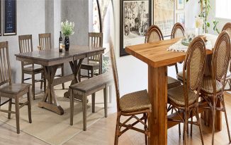 Solid Oak Dining Room Table Sets