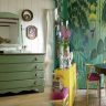 Old Furniture Painted Green For A New Chic Look