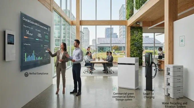Driving Accountability: Commercial Green Technology Products for Corporate Sustainability Compliance