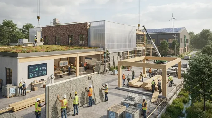 Engineering a Greener Horizon: Low Carbon Recycled Materials in Green Building Products for Construction